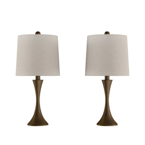 Snelson 25" Table Lamp Set (Set of 2) 6056RR