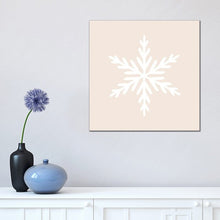 Load image into Gallery viewer, 18&quot; H x 18&quot; W x 0.75&quot; D Snowflake by Orara Studio - Painting
