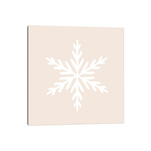 18" H x 18" W x 0.75" D Snowflake by Orara Studio - Painting