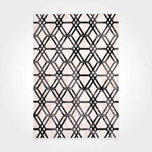 Load image into Gallery viewer, Sobina Machine Woven Performance Black/Beige Rug, 4&quot; x 6&quot;
