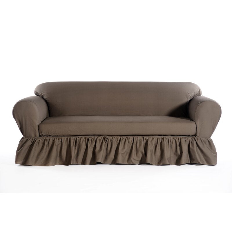 Sofa Skirted Box Cushion Sofa Slipcover GL1754