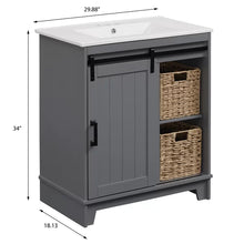 Load image into Gallery viewer, Sofia 30” Single Bathroom Vanity Set
