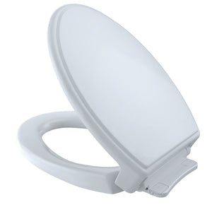 SoftClose Elongated Edged Lid Toilet Seat 7018