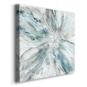32" H x 32" W x 1" D Soft Blossom Burst Wrapped Canvas Print