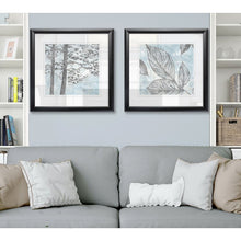 Load image into Gallery viewer, &#39;Soft Silhouette Trees&#39; 2 Piece Framed Painting Set MRM2180
