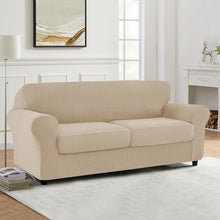 Load image into Gallery viewer, Soft Stretch Separate Box Cushion Loveseat Slipcover
