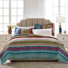 Load image into Gallery viewer, 2 Standard Shams Sohil Standard Cotton 230 TC Reversible Quilt Set, EC1085
