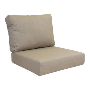 2 - Piece Outdoor Seat/Back Cushion 25'' W x 26'' D