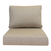 Load image into Gallery viewer, 2 - Piece Outdoor Seat/Back Cushion 25&#39;&#39; W x 26&#39;&#39; D

