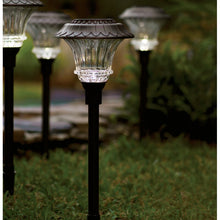 Load image into Gallery viewer, Solar Powered LED Pathway Light Pack (Set of 4) 7641
