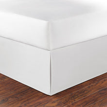 Load image into Gallery viewer, Solid Bedskirt 100% Cotton Fitted TWIN 15&quot; Bed Skirt SB1912
