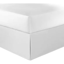 Load image into Gallery viewer, Solid Bedskirt 100% Cotton Fitted 15&quot; Bed Skirt king
