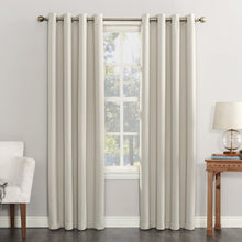 Load image into Gallery viewer, 40&quot; W x 63&quot; L Solid Blackout Grommet Curtain Panel, (Set of 4)
