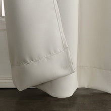 Load image into Gallery viewer, 40&quot; W x 63&quot; L Solid Blackout Grommet Curtain Panel, (Set of 4)
