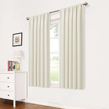 Load image into Gallery viewer, Solid Blackout Rod Pocket Single Curtain Panel CG310
