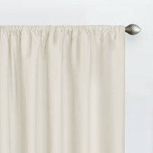 Load image into Gallery viewer, Solid Blackout Rod Pocket Single Curtain Panel CG310
