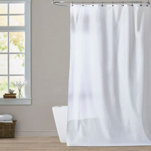 Solid Color Single Shower Curtain
