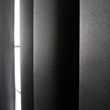 Load image into Gallery viewer, Solid Grommet Blackout Thermal Curtain Panels 52&quot;W x 84&quot; L (Set of 2)
