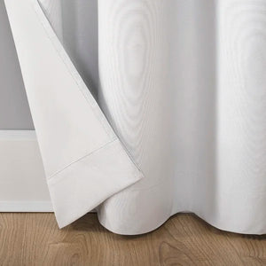 Solid Max Blackout Thermal Grommet Single Curtain Panel 40" x 63" - SET OF 2