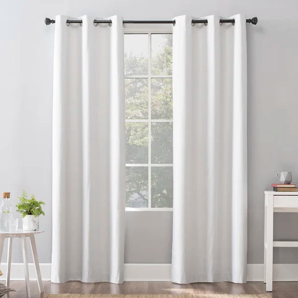 Solid Max Blackout Thermal Grommet Single Curtain Panel 40