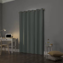 Load image into Gallery viewer, Solid Max Blackout Thermal Grommet Single Curtain Panel 40&quot; x 84&quot; (SET OF 2)
