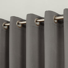 Load image into Gallery viewer, Solid Room Darkening Thermal Grommet Single Curtain Panel 40x 84, set of 4
