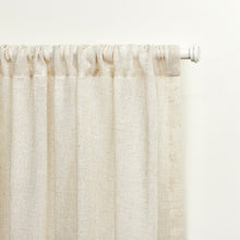 Load image into Gallery viewer, Solid Sheer Rod Pocket Single Curtain Panel, (Set of 2),  54&quot; W x 96&quot; L
