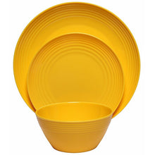 Load image into Gallery viewer, Solids Melamine 12 Piece Dinnerware Set #ND1135
