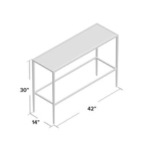 Load image into Gallery viewer, Somerdale 42&quot; Console Table Gold Finish #835HW
