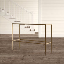 Load image into Gallery viewer, Somerdale 42&quot; Console Table Gold Finish #835HW
