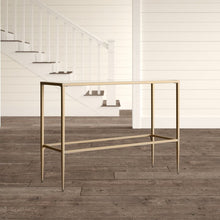 Load image into Gallery viewer, Somerdale 42&quot; Console Table Gold Finish #835HW
