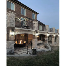 Load image into Gallery viewer, Sona Black 3 - Bulb 24&#39;&#39; H Outdoor Wall Lantern
