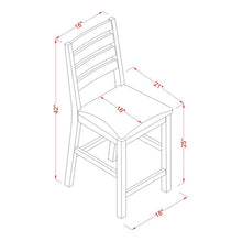 Load image into Gallery viewer, Songer Ladder Back Side Chair (Set of 2) AH3474
