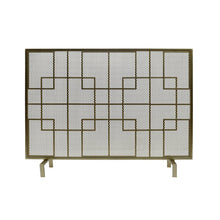 Load image into Gallery viewer, Sonia 1 Panel Iron Fireplace Screen AP57
