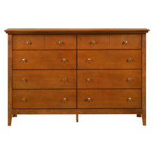 Load image into Gallery viewer, Sonja 8 Drawer Double Dresser Oak #1898HW - OUT OF BOX
