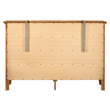 Load image into Gallery viewer, Sonja 8 Drawer Double Dresser Oak #1898HW - OUT OF BOX
