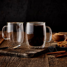 Load image into Gallery viewer, Sonny Americano Barista Double Wall Coffee Mug (Set of 4)
