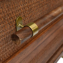 Load image into Gallery viewer, Medium Walnut Sophia 2 - Drawer Nightstand 703CDR
