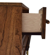 Load image into Gallery viewer, Medium Walnut Sophia 2 - Drawer Nightstand 703CDR
