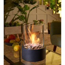 Load image into Gallery viewer, Sophie Metal Bio-Ethanol Outdoor Tabletop Fireplace with Flame Guard Set Of 2 #2287HW
