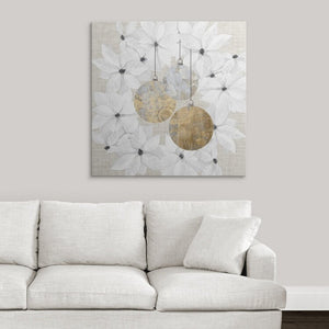 16" H x 16" W x 1.5" D Sophisticated Christmas Sophisticated Christmas III by Grace Popp - Graphic Art
