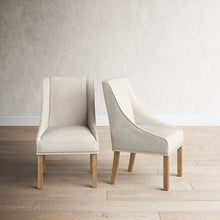 Load image into Gallery viewer, Set of 2 Sorrento Linen Arm Chair
