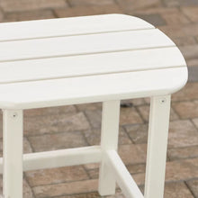 Load image into Gallery viewer, 15&quot; W x 19&quot; L x 18&quot; H South Beach Plastic/Resin Side Table
