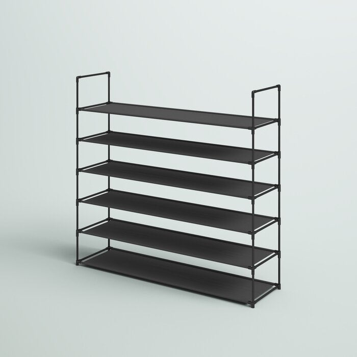 40'' H X 11'' W X 43'' D Space Saving 30 Stackable Shoe Rack