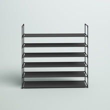 Load image into Gallery viewer, 40&#39;&#39; H X 11&#39;&#39; W X 43&#39;&#39; D Space Saving 30 Stackable Shoe Rack
