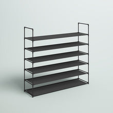 Load image into Gallery viewer, 40&#39;&#39; H X 11&#39;&#39; W X 43&#39;&#39; D Space Saving 30 Stackable Shoe Rack
