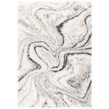 Load image into Gallery viewer, Speight Abstract Area Rug in Ivory/Gray Rectangle
