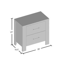 Load image into Gallery viewer, Spencyr 2 - Drawer Nightstand in Brown (SB1645)

