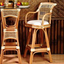 Load image into Gallery viewer, Spice Islands Swivel Bar  Stool Set of 2 AP711
