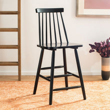 Load image into Gallery viewer, Spindle Solid Wood 24&quot; Counter Stool 7203
